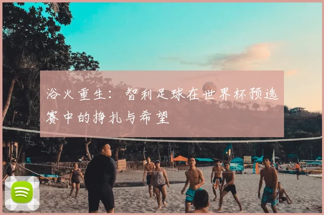 浴火重生：智利足球在世界杯预选赛中的挣扎与希望