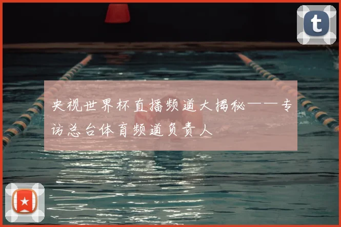 央视世界杯直播频道大揭秘——专访总台体育频道负责人